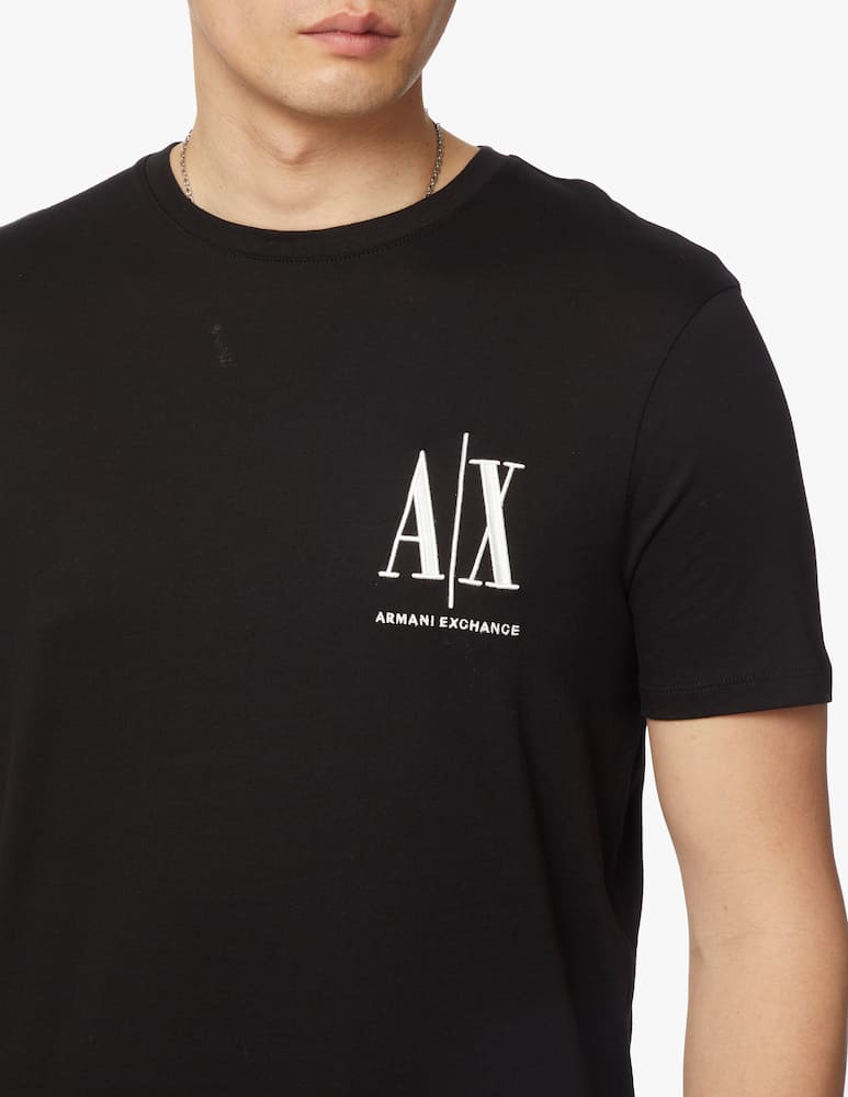 Armani Exchange Maglietta girocollo icon small - immagine 4 Armani Exchange Maglietta girocollo icon small - immagine 4