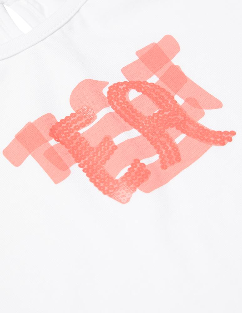 rinascente Emporio Armani Pailettes ea t-shirt