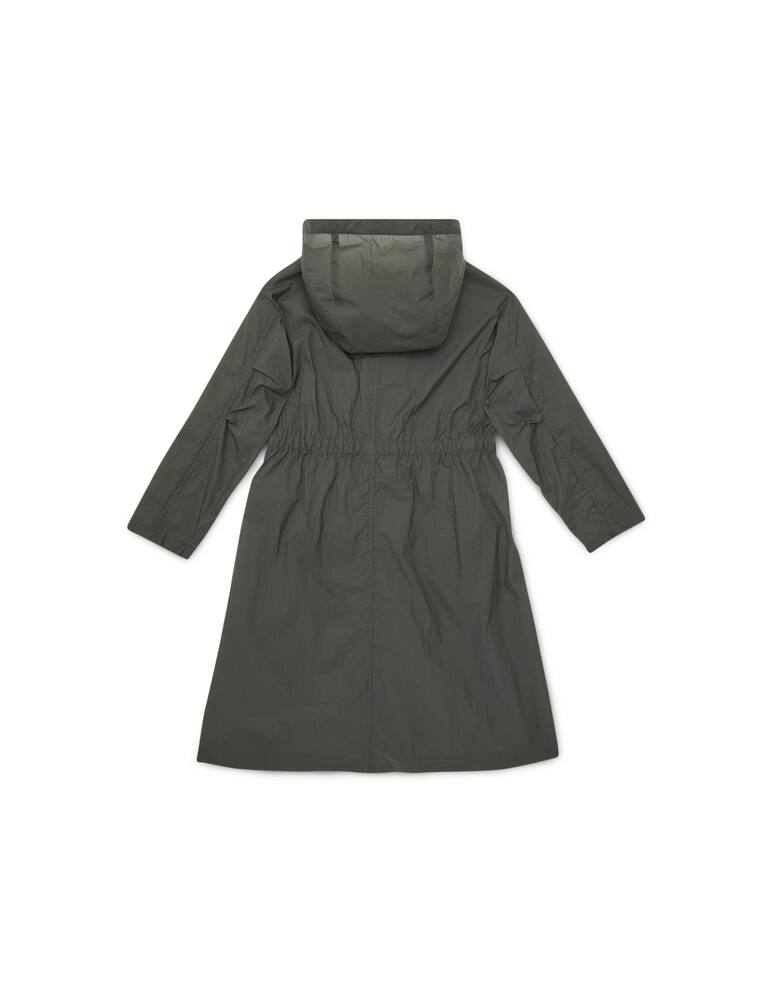 rinascente Emporio Armani Nylon hooded trench