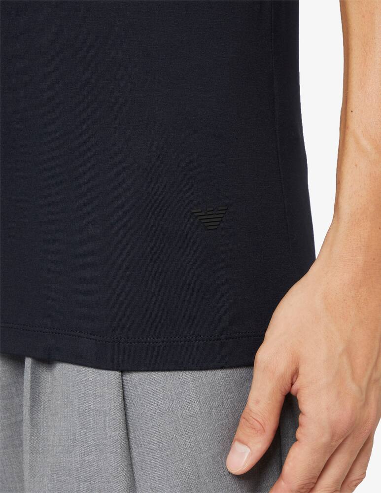 rinascente Emporio Armani Maglia viscosa a maniche corte