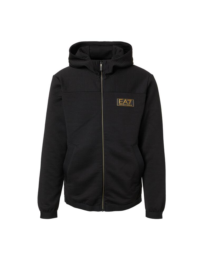 rinascente EA7 Felpa full zip con cappuccio