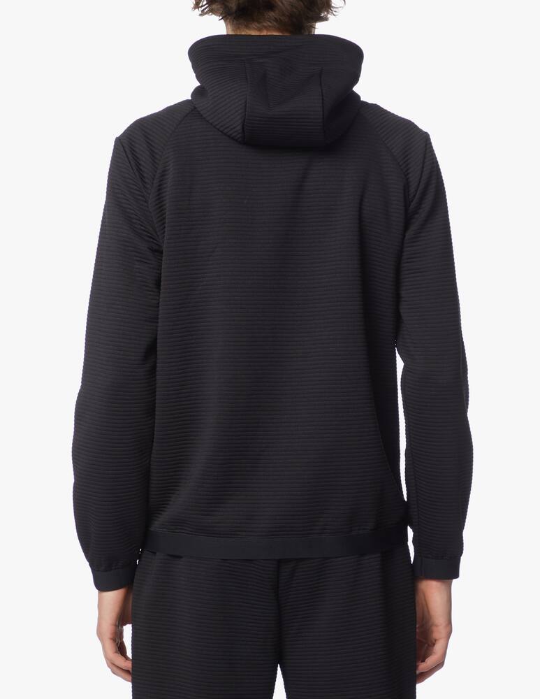 rinascente EA7 Felpa full zip con cappuccio