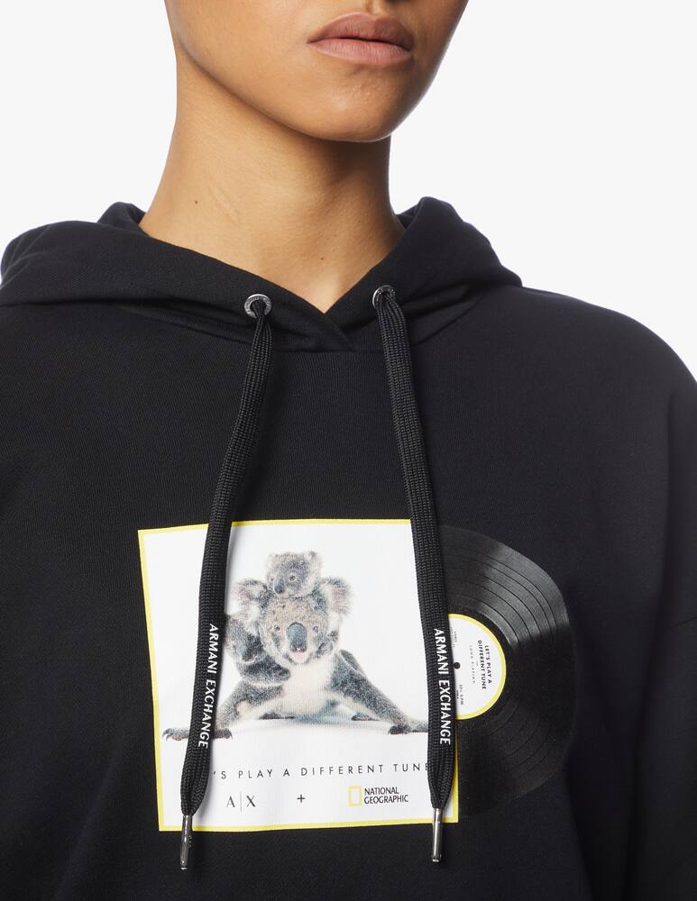 rinascente Armani Exchange Felpa con cappuccio National Geographic