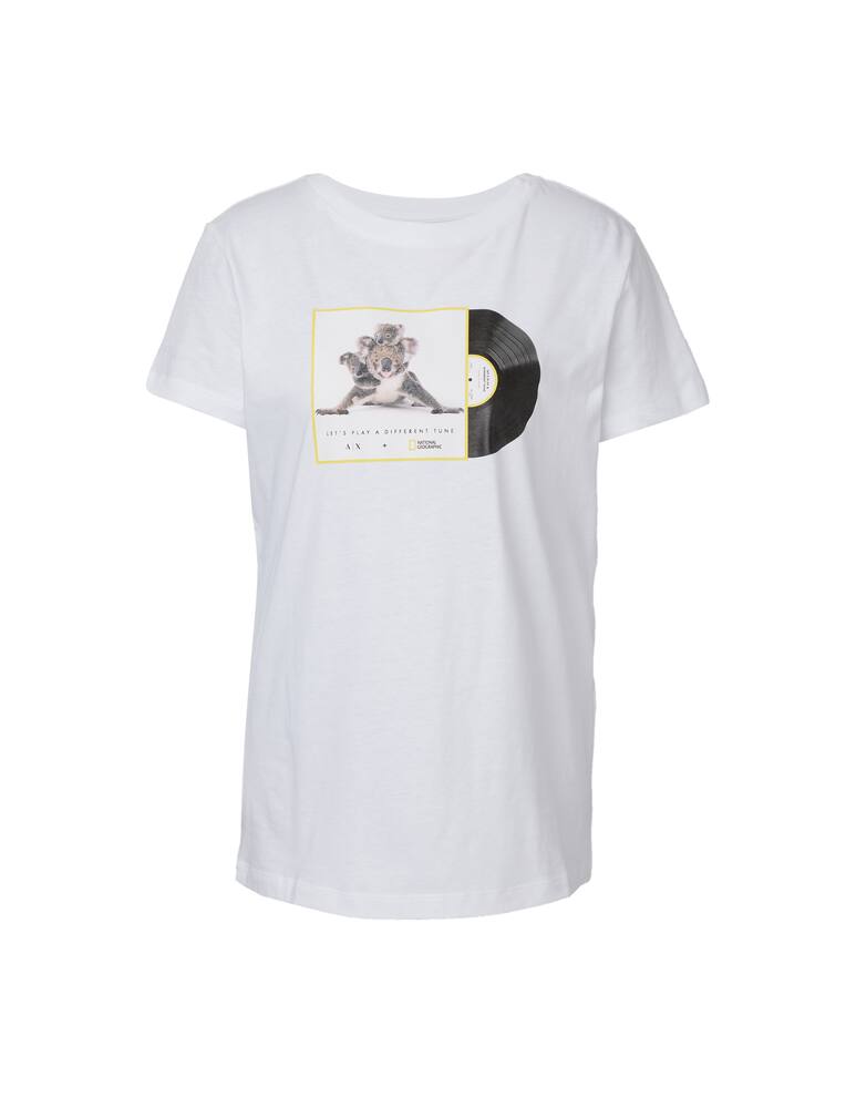 rinascente Armani Exchange T-shirt in cotone National Geographic