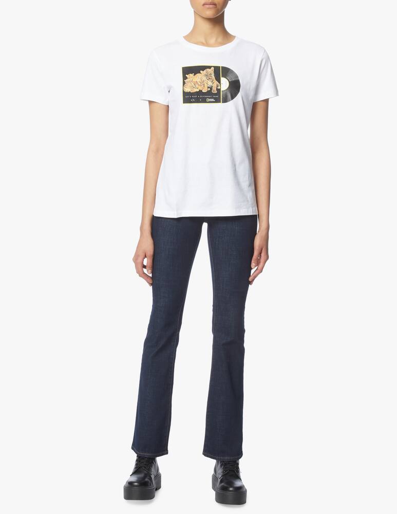 rinascente Armani Exchange National Geographic cotton t-shirt