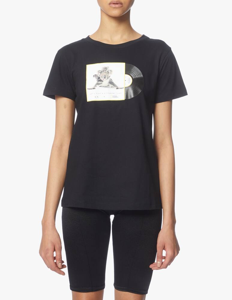 rinascente Armani Exchange T-shirt in cotone National Geographic