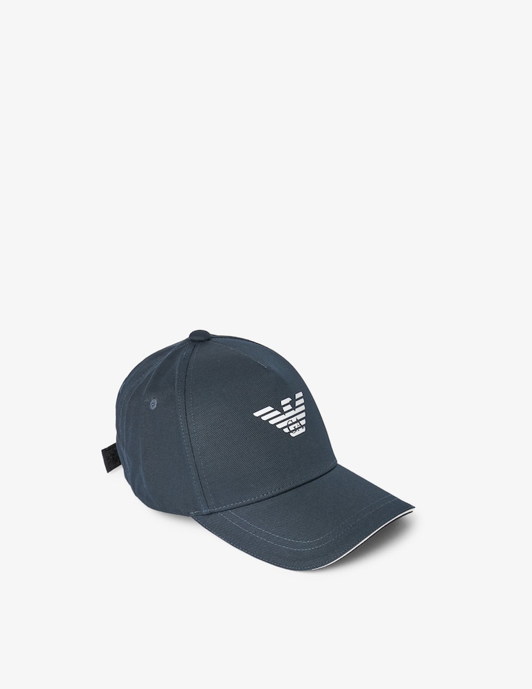Emporio Armani Cappello baseball stampa aquila - blu - immagine 2 Emporio Armani Cappello baseball stampa aquila - blu - immagine 2