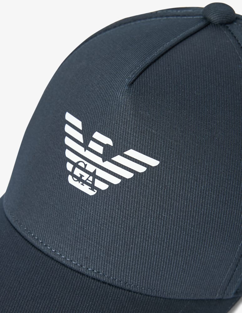 Emporio Armani Cappello baseball stampa aquila - blu - immagine 4 Emporio Armani Cappello baseball stampa aquila - blu - immagine 4