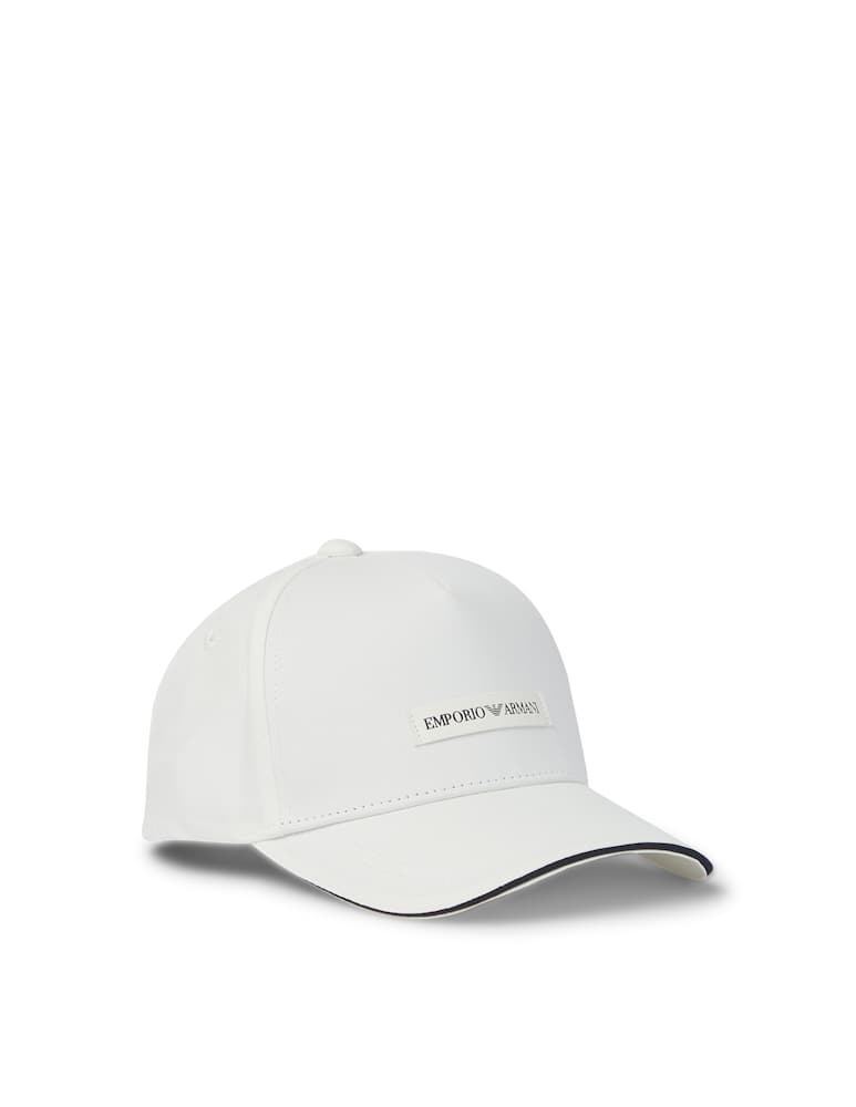 rinascente Emporio Armani Baseball tag cap - white