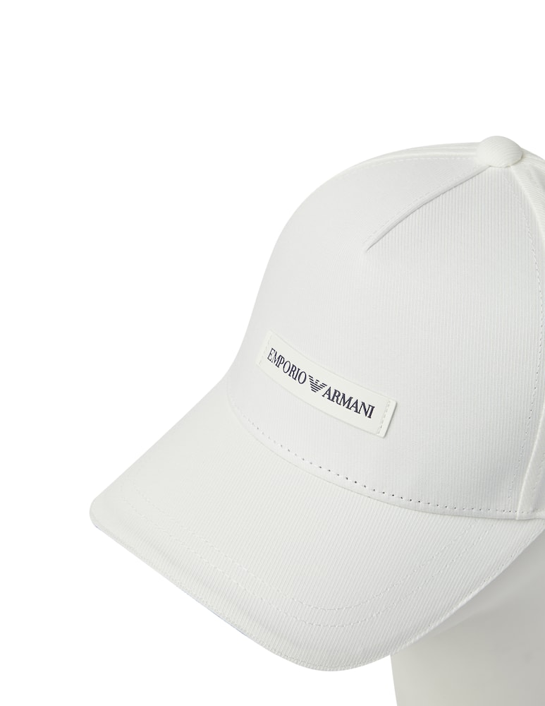 rinascente Emporio Armani Baseball tag cap - white