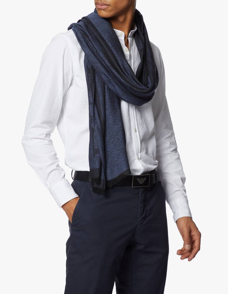 rinascente Emporio Armani Sciarpa con logo 78x190