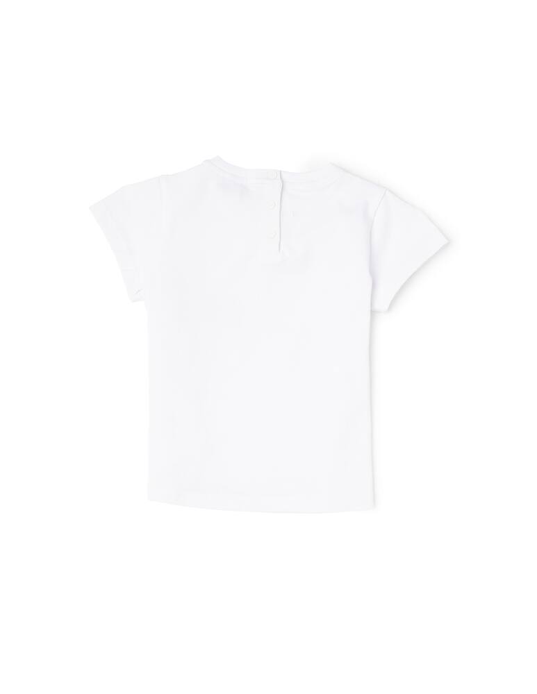 rinascente Emporio Armani Waterpaint logo t-shirt
