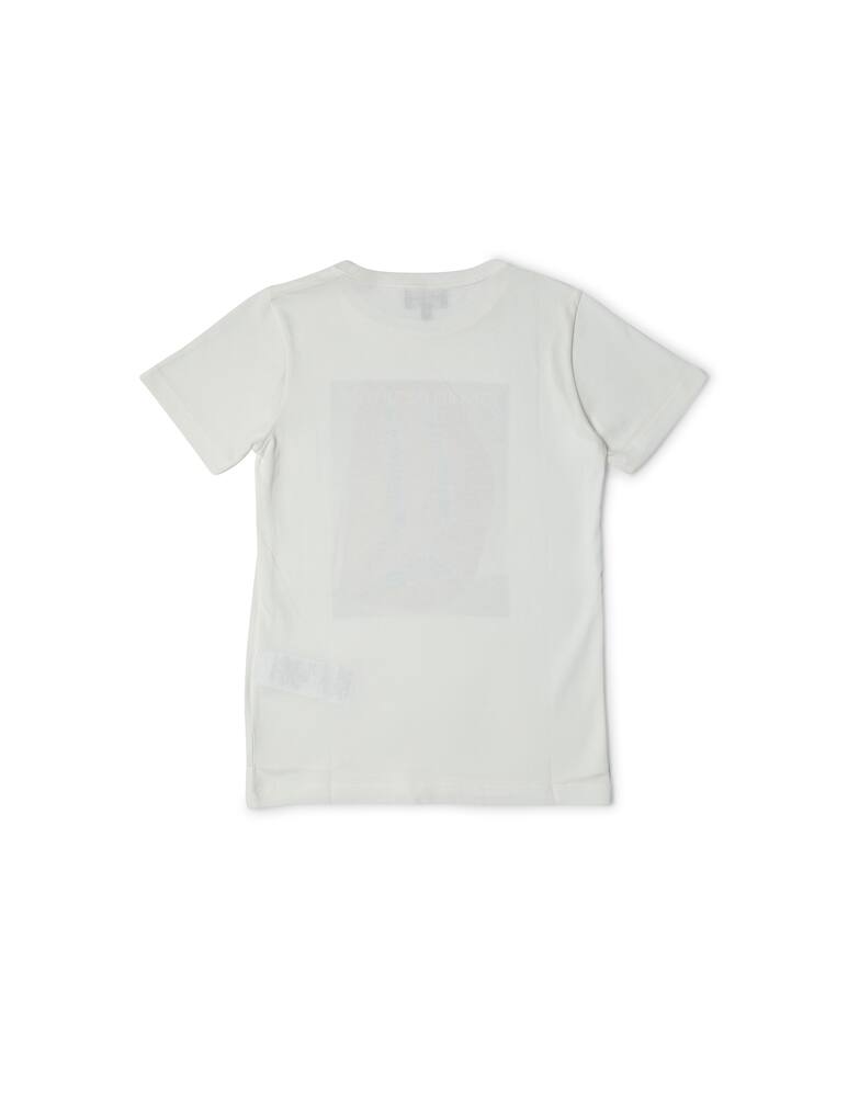 rinascente Emporio Armani Maglietta in jersey stampa barca a vela