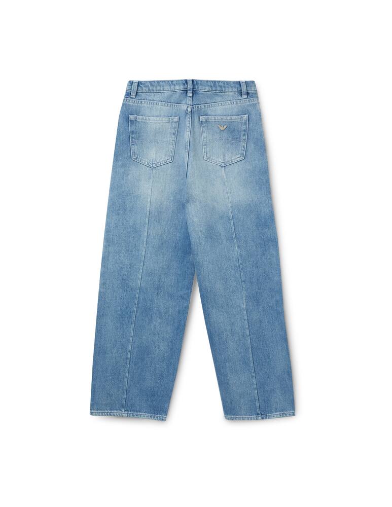 rinascente Emporio Armani Jeans denim con paillettes