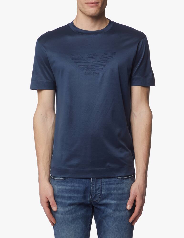 rinascente Emporio Armani Embroidered logo t-shirt