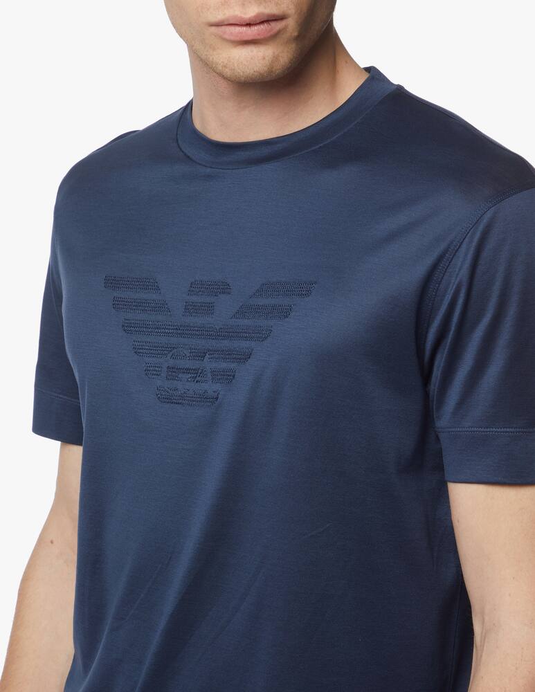 rinascente Emporio Armani Embroidered logo t-shirt