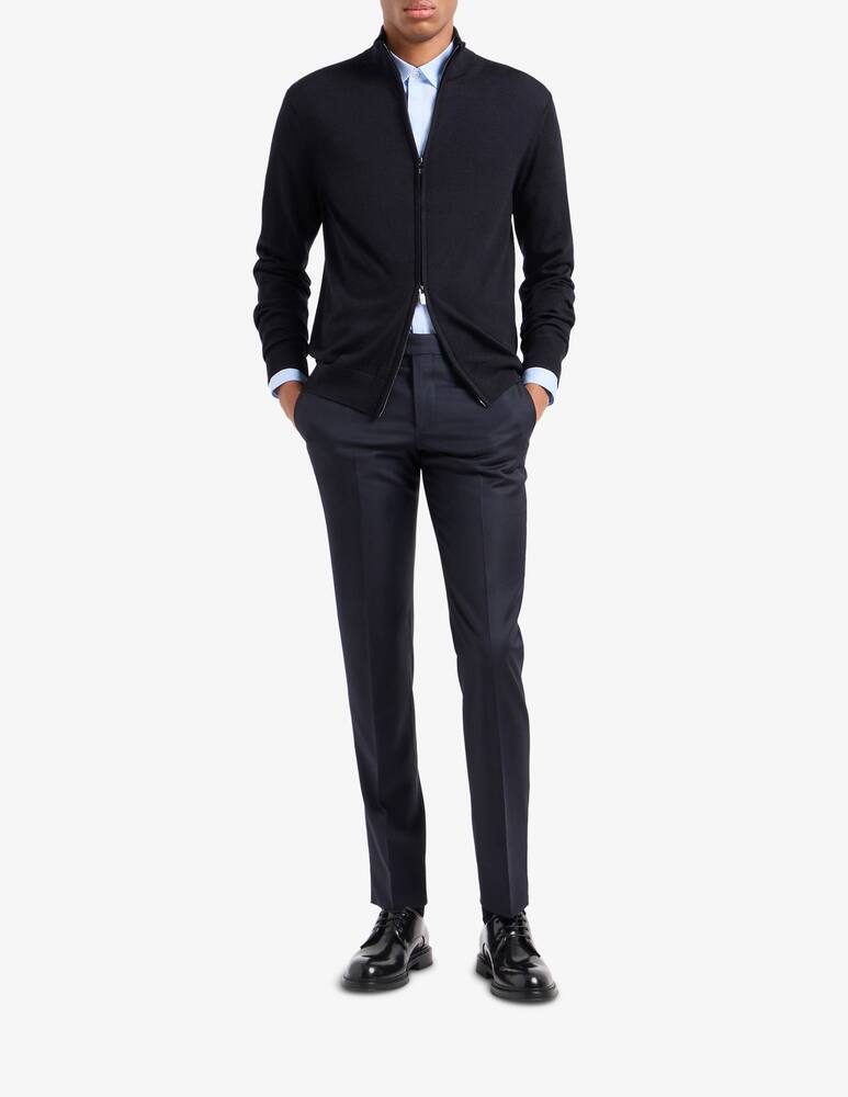 rinascente Emporio Armani Cardigan zip in lana