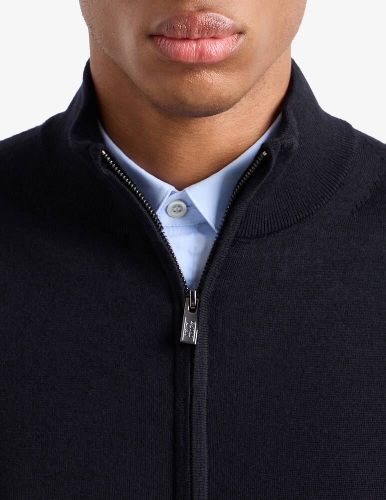 rinascente Emporio Armani Cardigan zip in lana