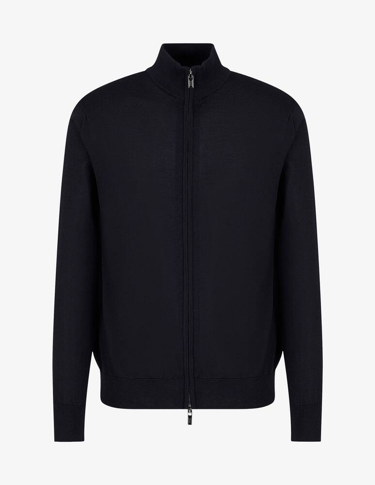 rinascente Emporio Armani Cardigan zip in lana