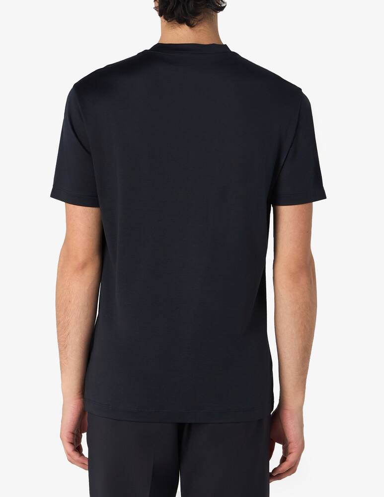 rinascente Emporio Armani T-shirt in lyocell cotone