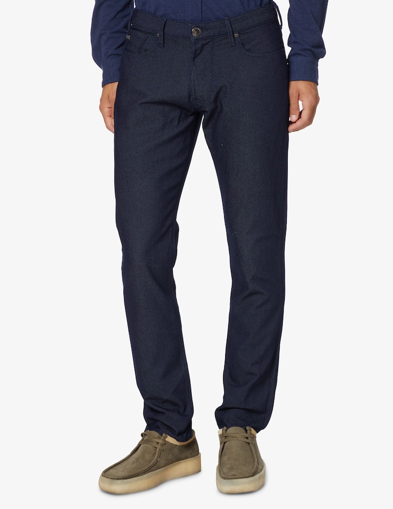 Emporio Armani Jeans slim puntinato - immagine 1 Emporio Armani Jeans slim puntinato - immagine 1