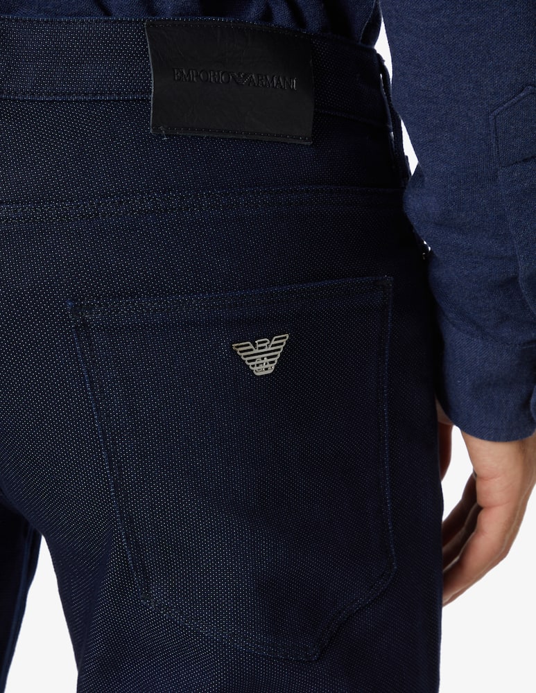 Emporio Armani Jeans slim puntinato - immagine 4 Emporio Armani Jeans slim puntinato - immagine 4