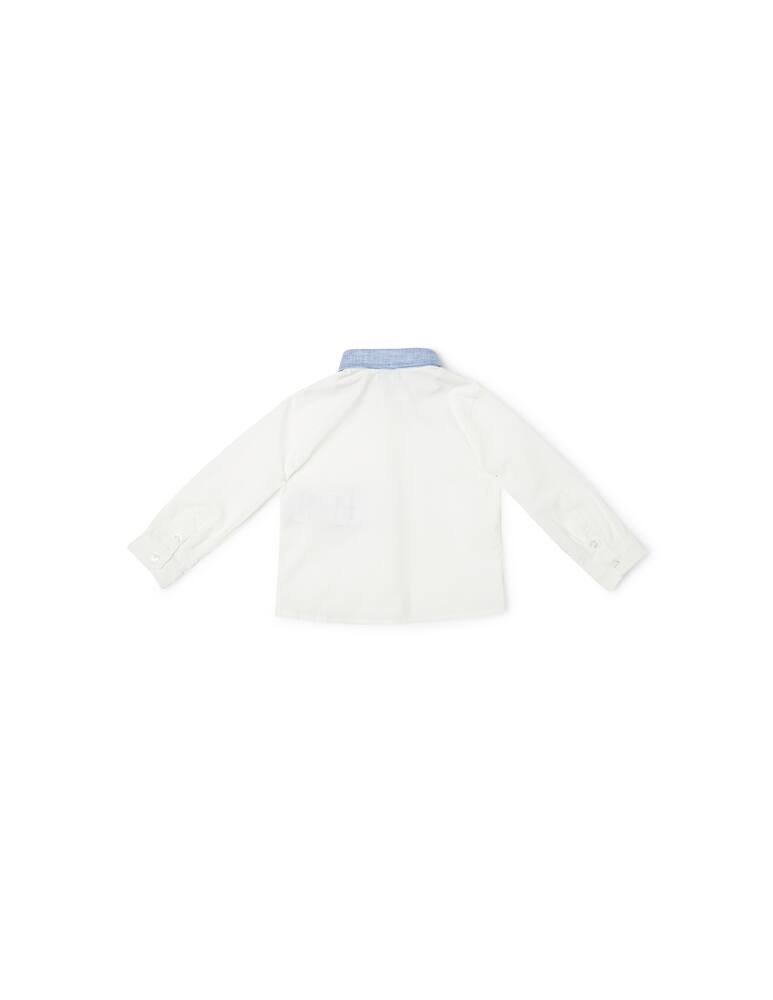 rinascente Emporio Armani Camicia con collo removibile in popeline stretch