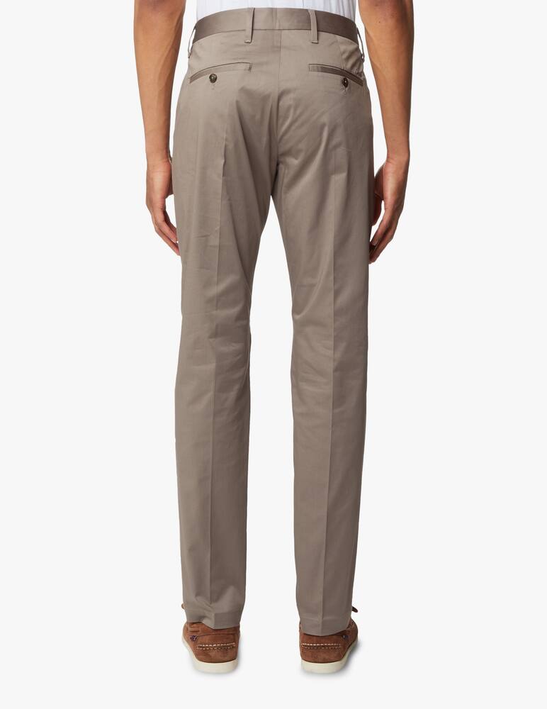 rinascente Emporio Armani Bright cotton gabardine chino pant - beige