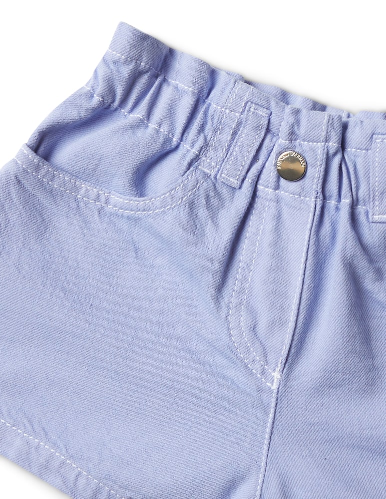 rinascente Emporio Armani Denim drill colored short