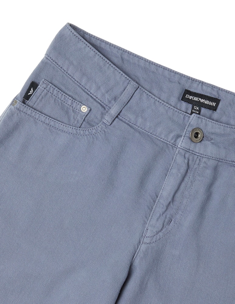 rinascente Emporio Armani Colored drill short pant