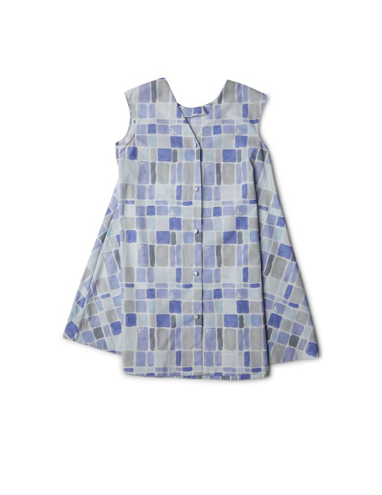Emporio Armani Waterpaint popeline dress - picture 3 Emporio Armani Waterpaint popeline dress - picture 3