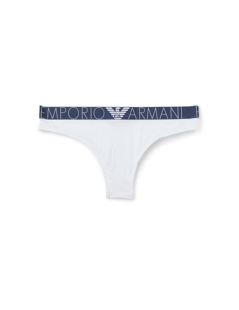 rinascente Emporio Armani Slip brasiliana in cotone -2 pezzi