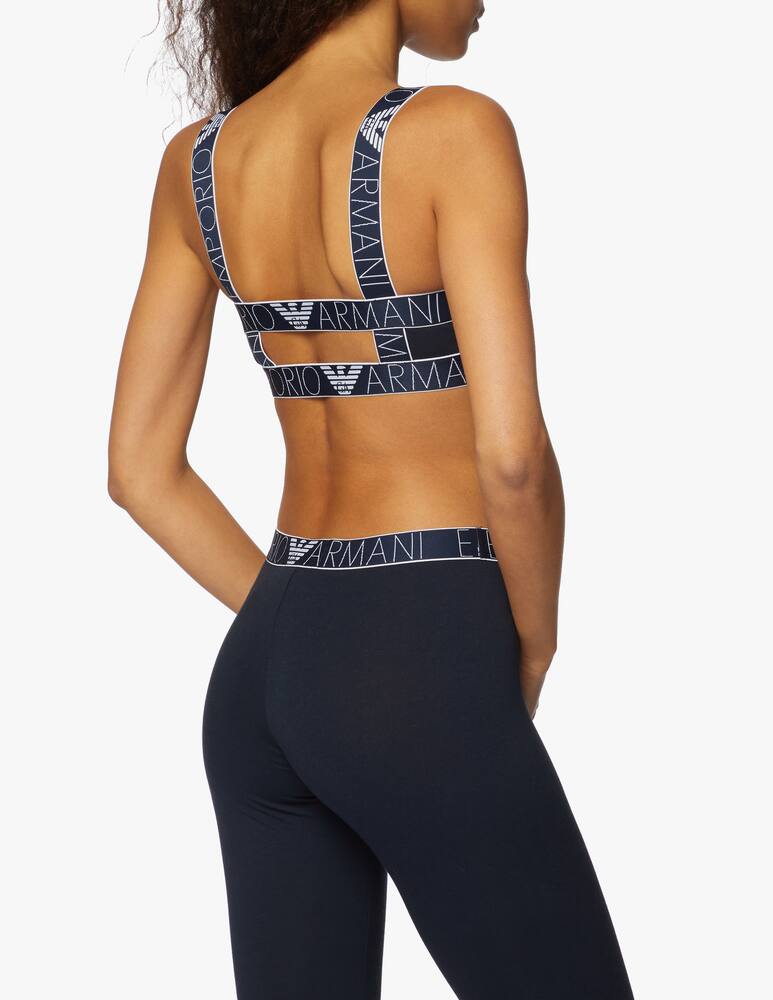 rinascente Emporio Armani Cotton bralette bra