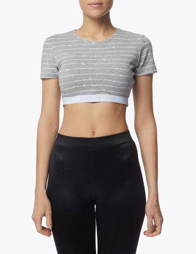 rinascente Emporio Armani Cropped t-shirt