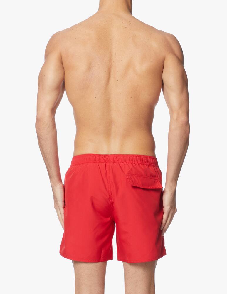 rinascente Emporio Armani Bold logo tape swim shorts