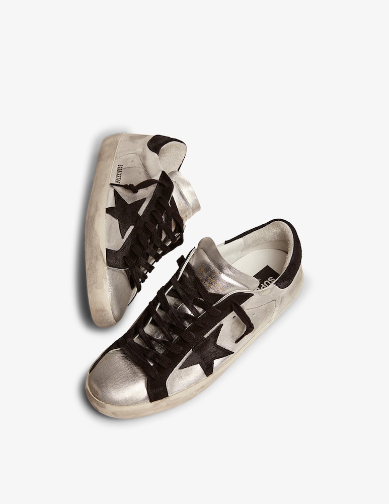 Golden Goose sneaker super-star laminated suede star - immagine 2 Golden Goose sneaker super-star laminated suede star - immagine 2