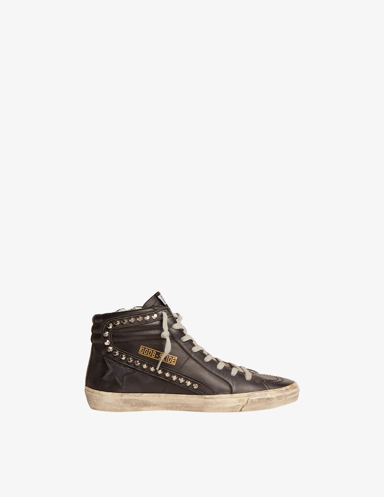 Golden Goose Slide Classic high-top leather sneakers - picture 9 Golden Goose Slide Classic high-top leather sneakers - picture 9