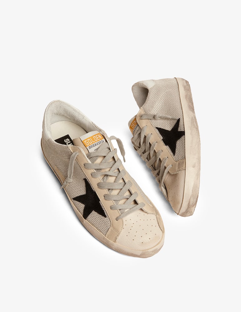 Golden Goose sneaker super-star net suede star - immagine 2 Golden Goose sneaker super-star net suede star - immagine 2