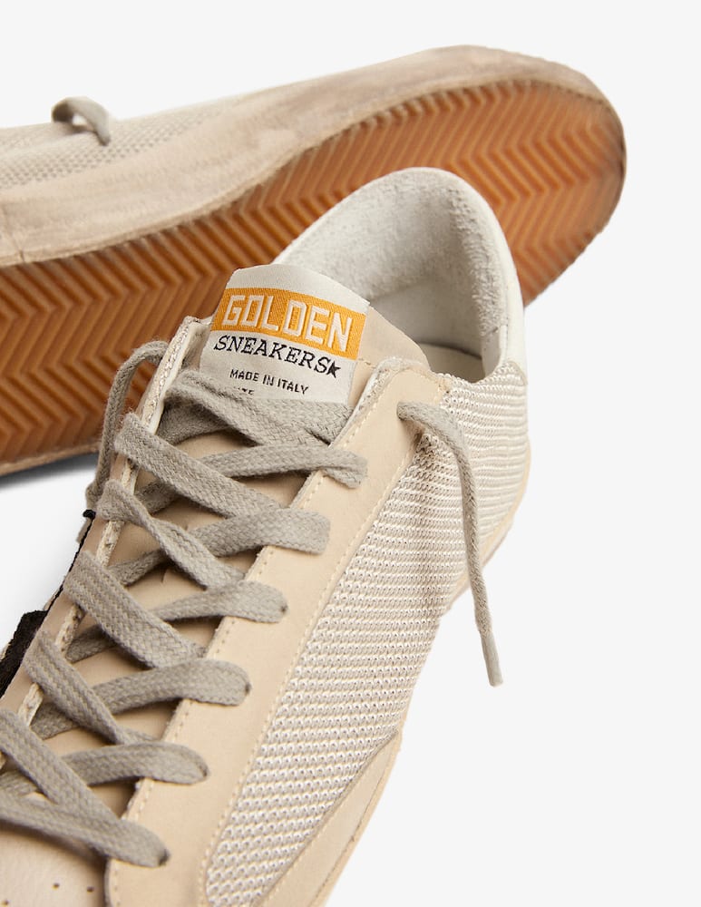 Golden Goose sneaker super-star net suede star - immagine 4 Golden Goose sneaker super-star net suede star - immagine 4