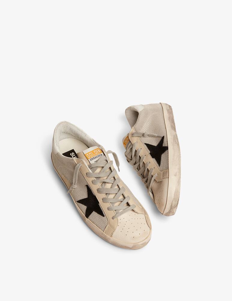 rinascente Golden Goose sneaker super-star net suede star