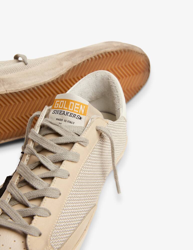 rinascente Golden Goose sneaker super-star net suede star