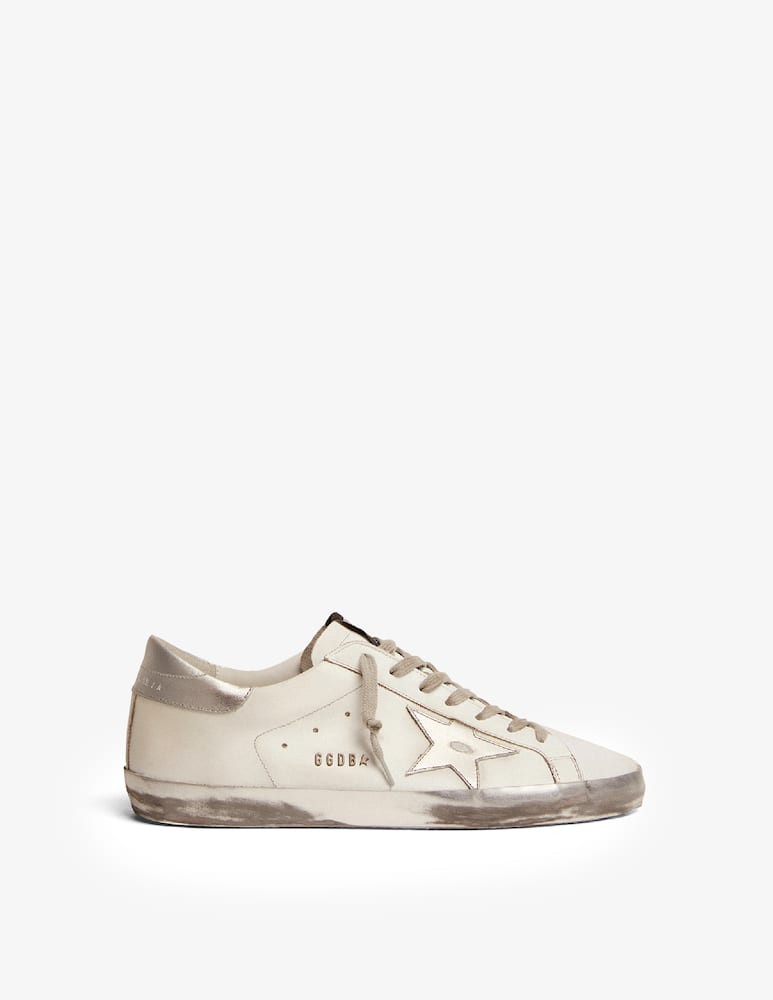 Golden Goose sneaker super-star laminated metal lettering - immagine 1 Golden Goose sneaker super-star laminated metal lettering - immagine 1