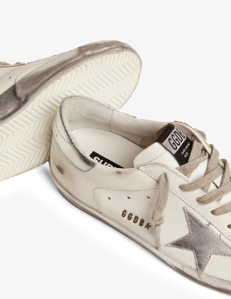 Golden Goose sneaker super-star laminated metal lettering - immagine 4 Golden Goose sneaker super-star laminated metal lettering - immagine 4