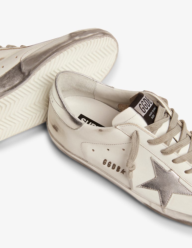 Golden Goose sneaker super-star laminated metal lettering - immagine 9 Golden Goose sneaker super-star laminated metal lettering - immagine 9