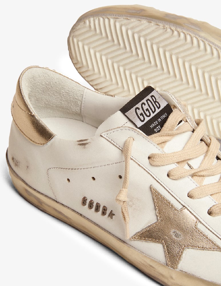 Golden Goose sneaker super-star laminated star lettering - immagine 4 Golden Goose sneaker super-star laminated star lettering - immagine 4
