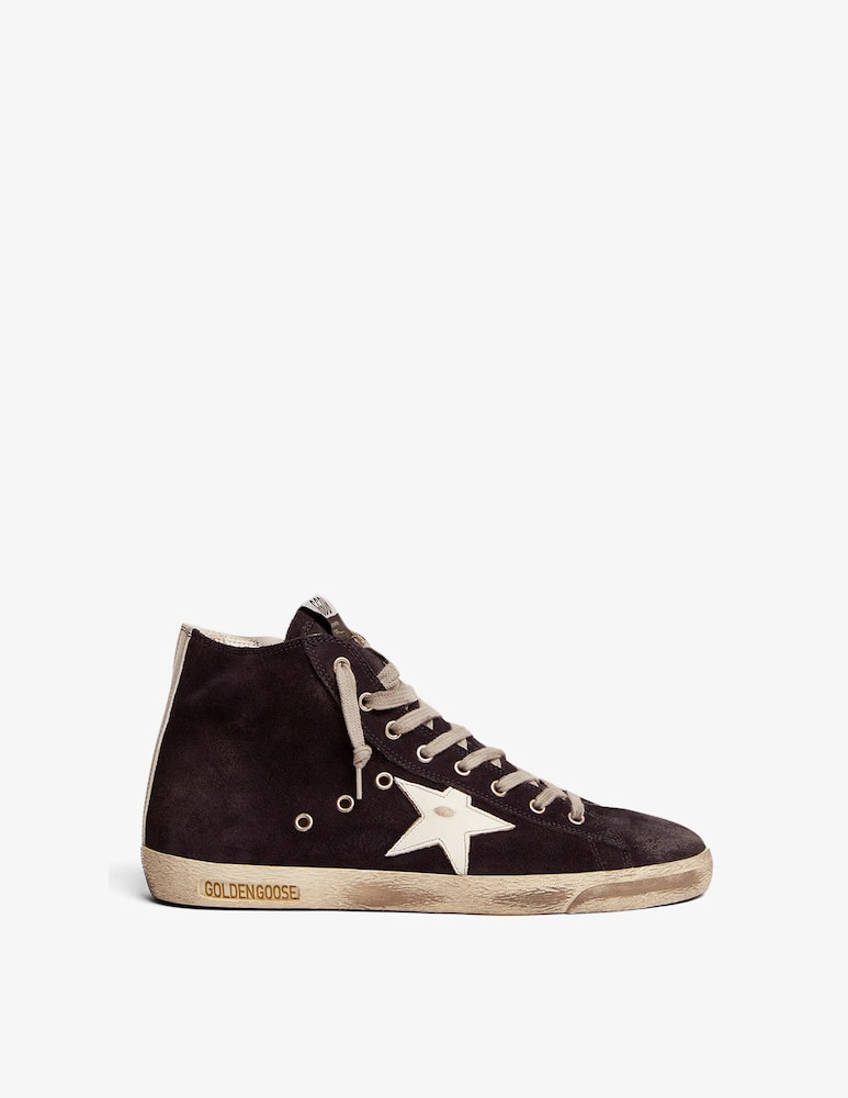 Golden Goose sneaker francy suede upper shiny leather star - immagine 1 Golden Goose sneaker francy suede upper shiny leather star - immagine 1