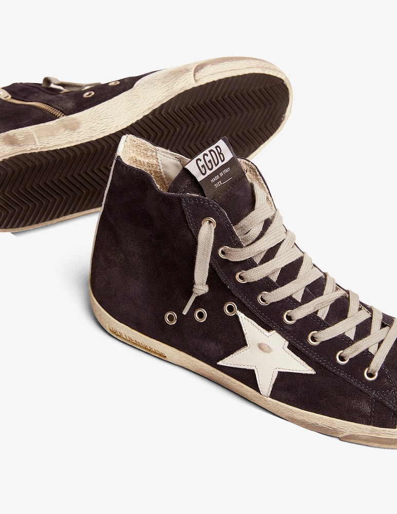 Golden Goose sneaker francy suede upper shiny leather star - immagine 4 Golden Goose sneaker francy suede upper shiny leather star - immagine 4