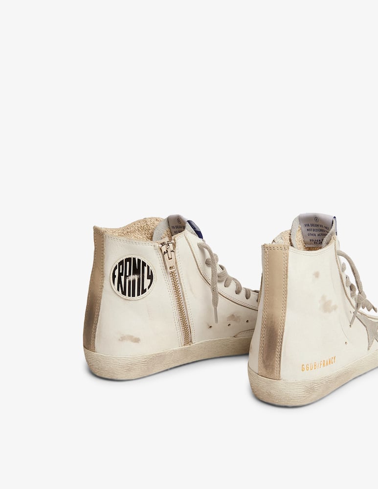 Golden Goose Francy high-top leather sneakers - picture 3 Golden Goose Francy high-top leather sneakers - picture 3