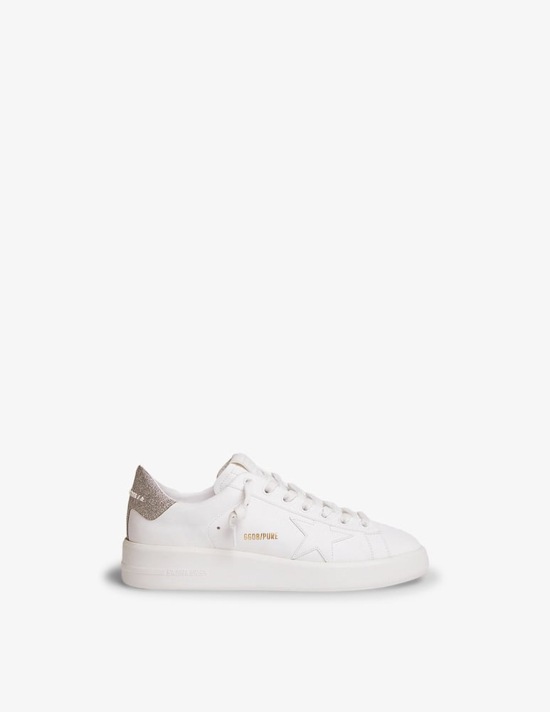 Golden Goose Sneakers Purestar con talloncino glitter - immagine 1 Golden Goose Sneakers Purestar con talloncino glitter - immagine 1
