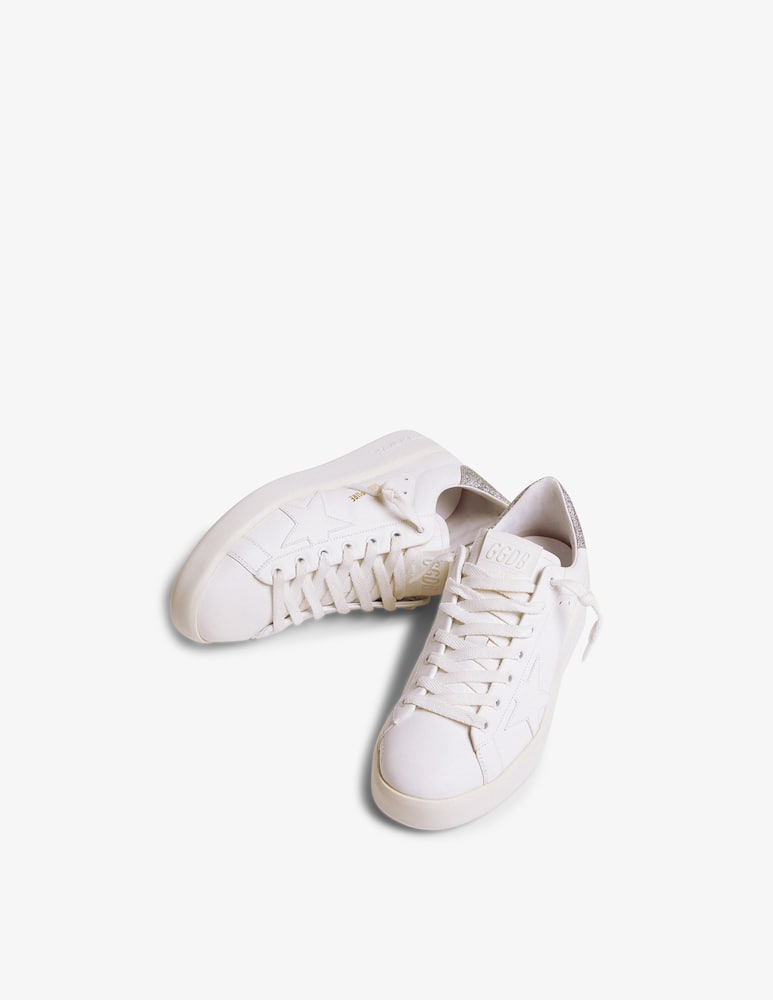 Golden Goose Sneakers Purestar con talloncino glitter - immagine 2 Golden Goose Sneakers Purestar con talloncino glitter - immagine 2